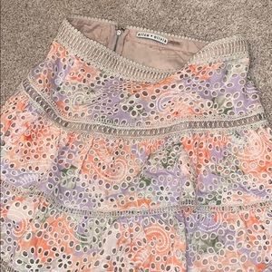 Alice + Olivia flowy skirt
